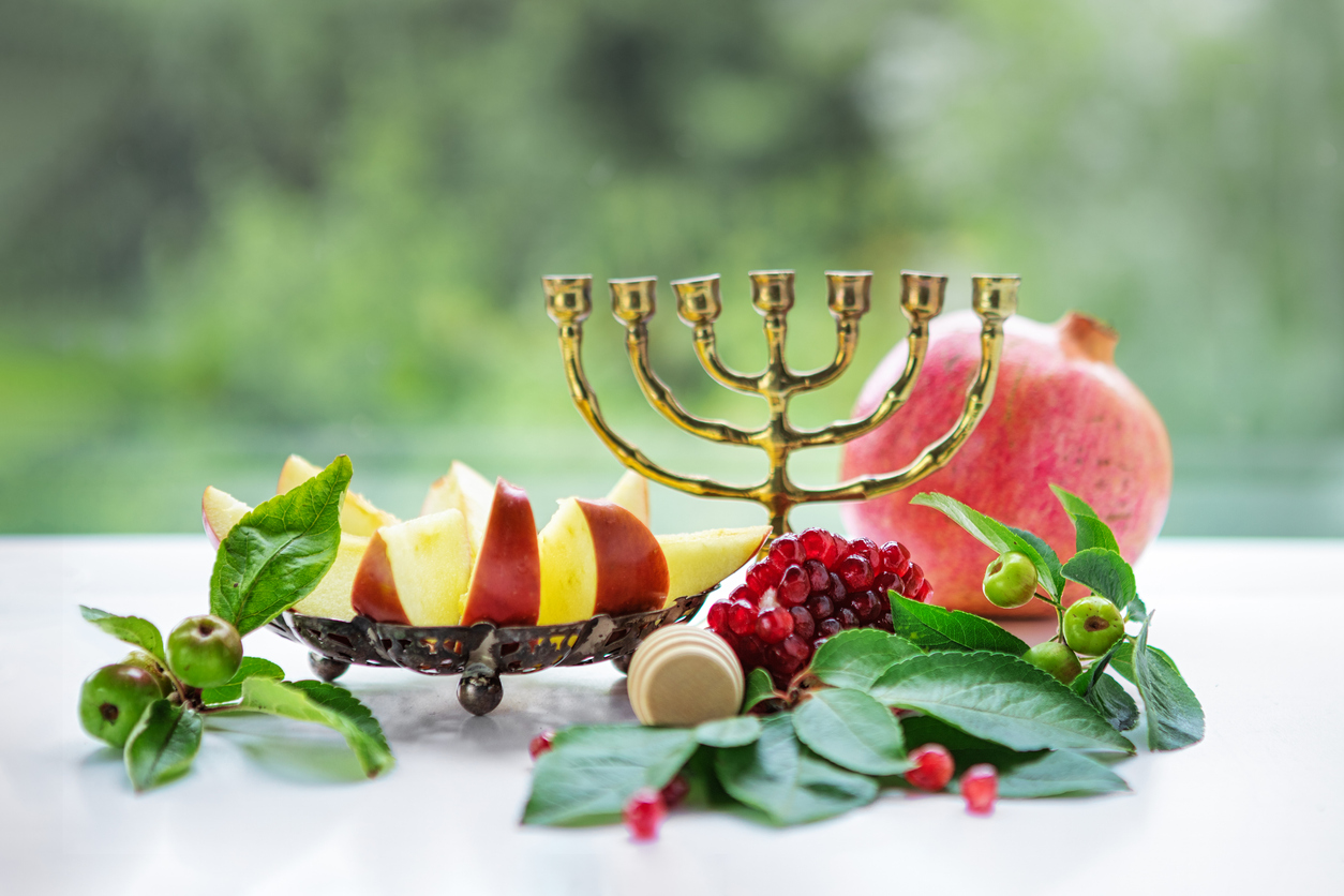 Rosh hashanah (jewish New Year holiday) concept